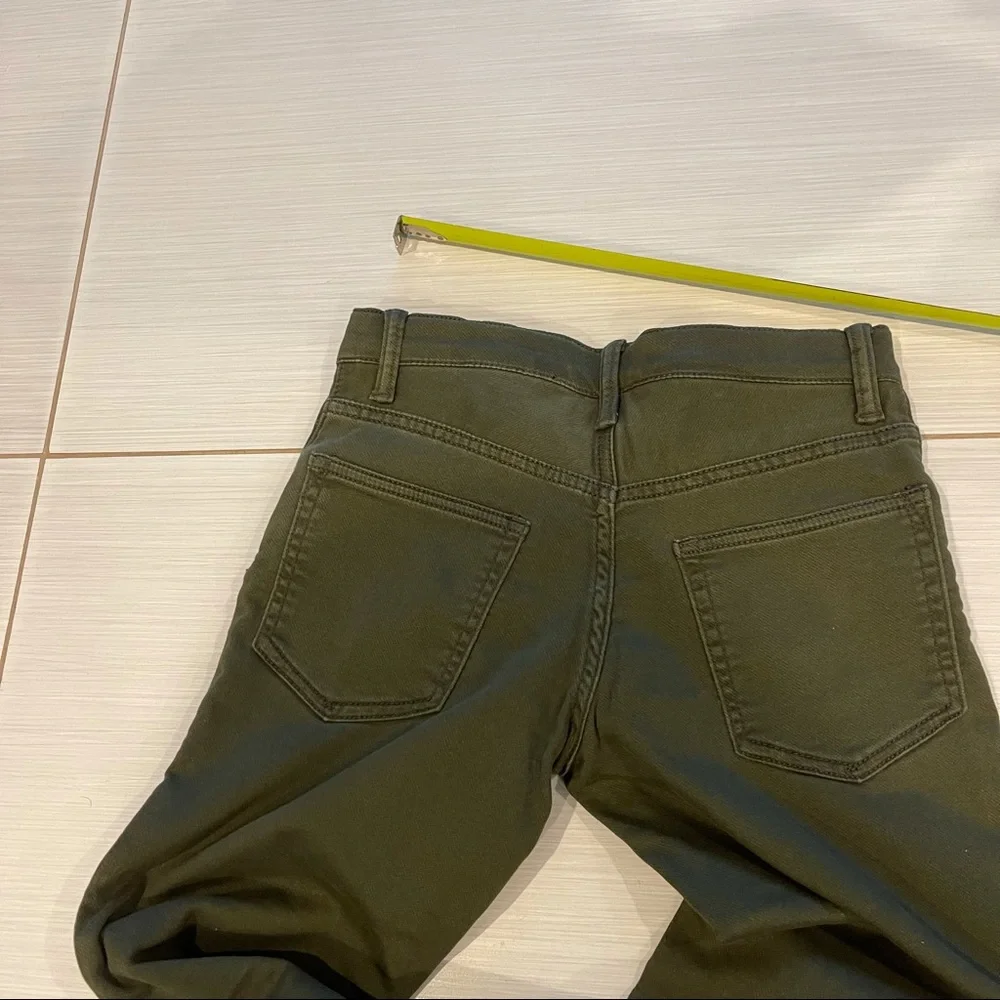 Gap Kids olive color almost new denim slim Pants